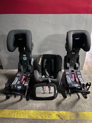 Klippan Kiss 2 Plus - BASE ISOFIX - 2 sillas