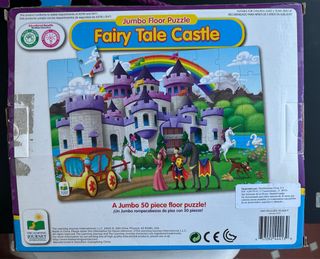 Puzzle de suelo princesas (tamaño jumbo)