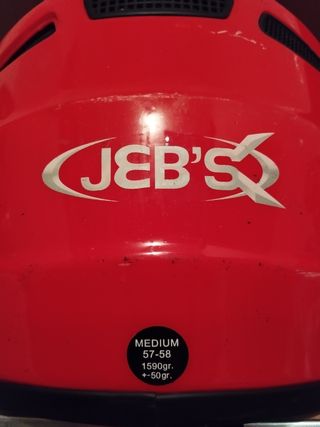 Casco rojo JEB'S