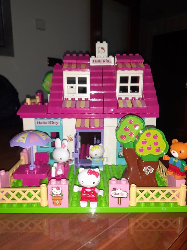 Kitty Toy House Duplo Hello Kitty House Unico Lego Duplo Hello
