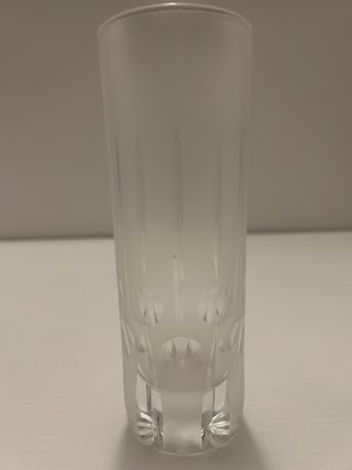 Bicchieri in vetro di Murano anni 60