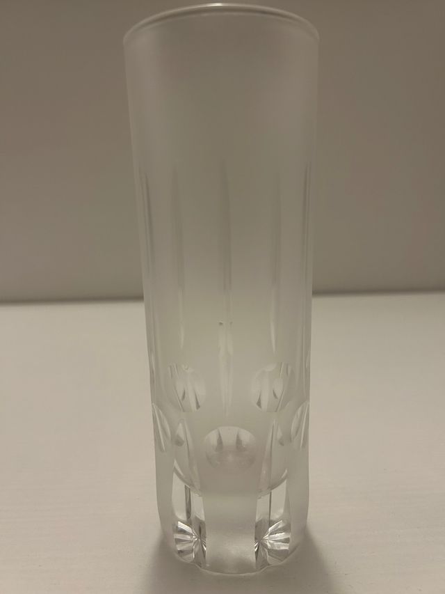 Bicchieri in vetro di Murano anni 60