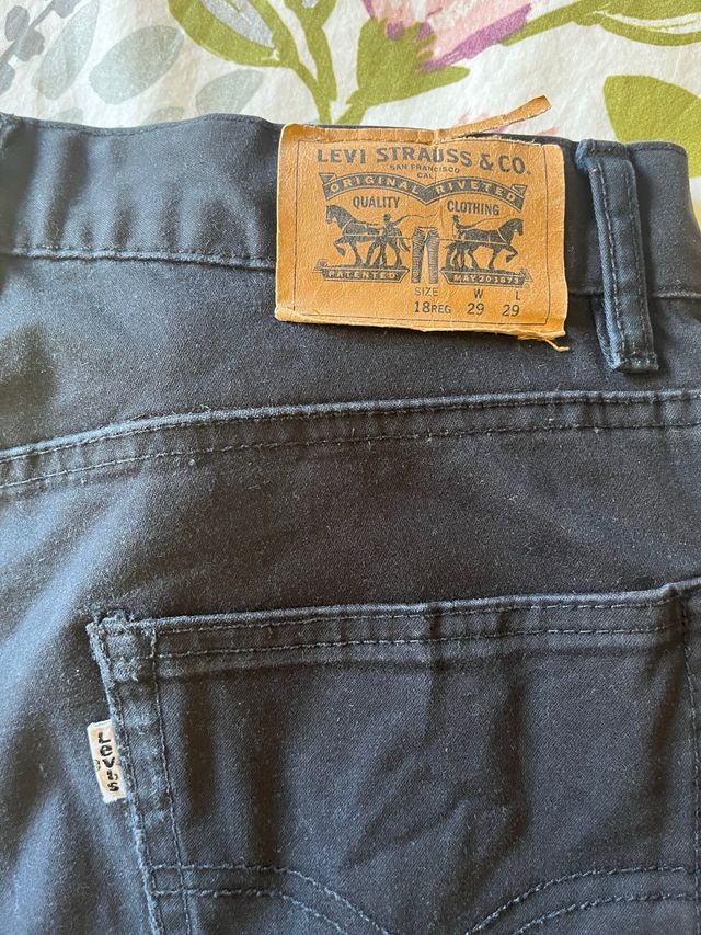Vaquero Levi’s negro