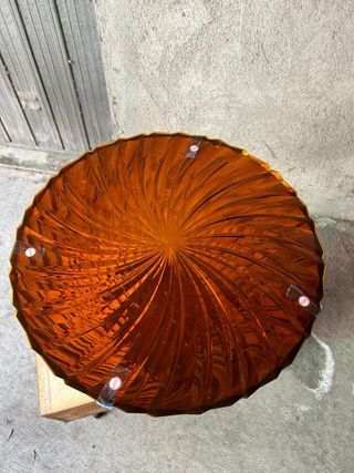 Kartell Sparkle Tavolino ambra