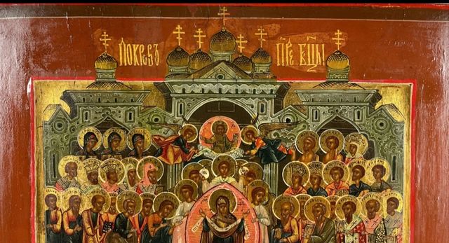 Icona russa del XIX secolo