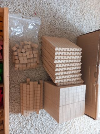Regletas Montessori matemáticas