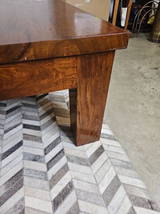 Mesa centro gigante teca