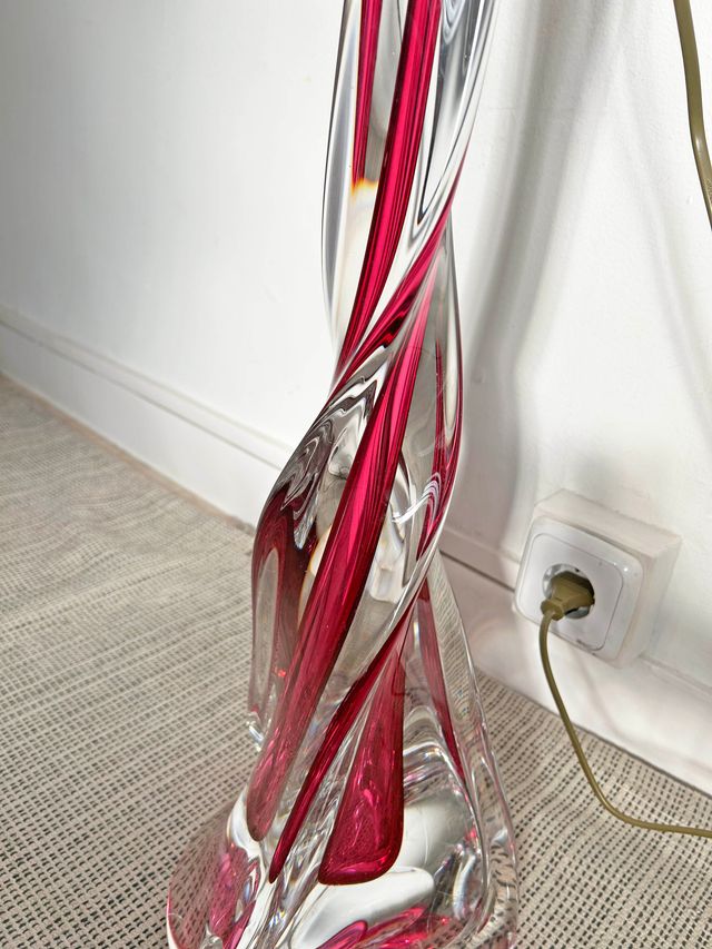 LÁMPARA DE MESA XXL, DE MURANO, AÑOS 60