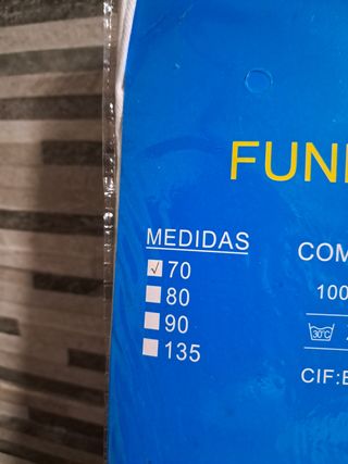 FUNDA DE ALMOHADA 70CM