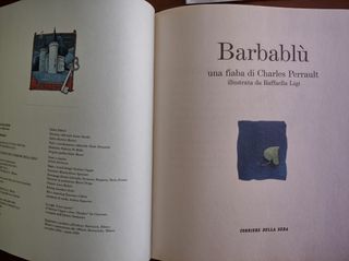 Libro per bambini : Barbablù