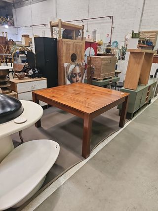 Mesa comedor teca gigante