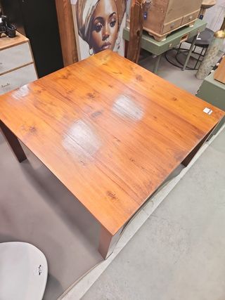 Mesa comedor teca gigante