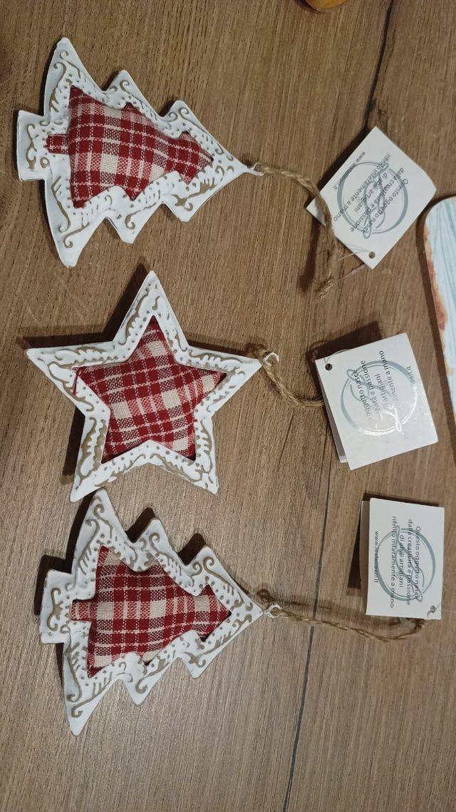 Decorazioni metalliche Natalizie