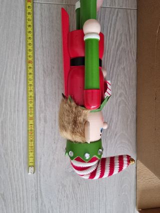 Figura Cascanueces Elfo Navidad