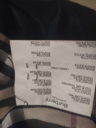 Gabardina Burberry mujer. Talla 46. Lujo. 