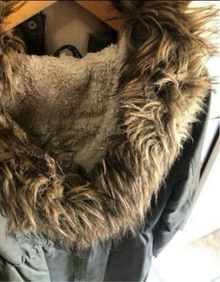 Parka verde militar, T/S