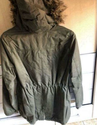 Parka verde militar, T/S