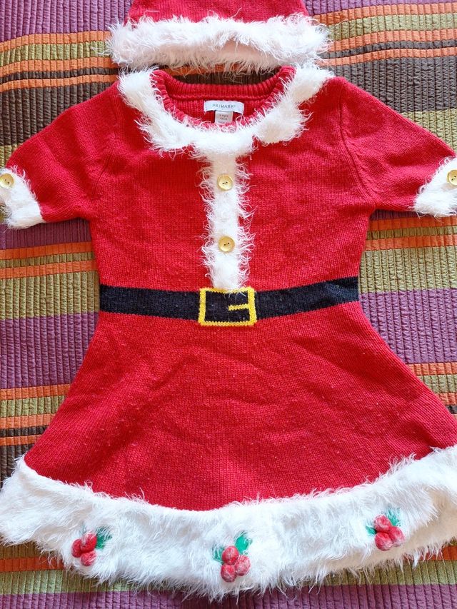 Dizfraz mamanoel niña  talla 5 6 años