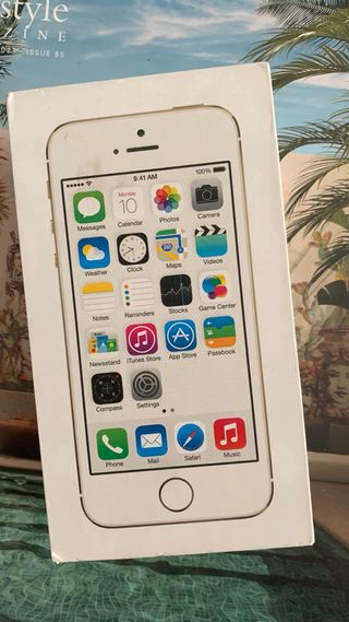 Caja iphone 5S