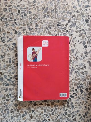 LENGUA Y LITERATURA SERIE COMENTA 4 ESO SABER HACER