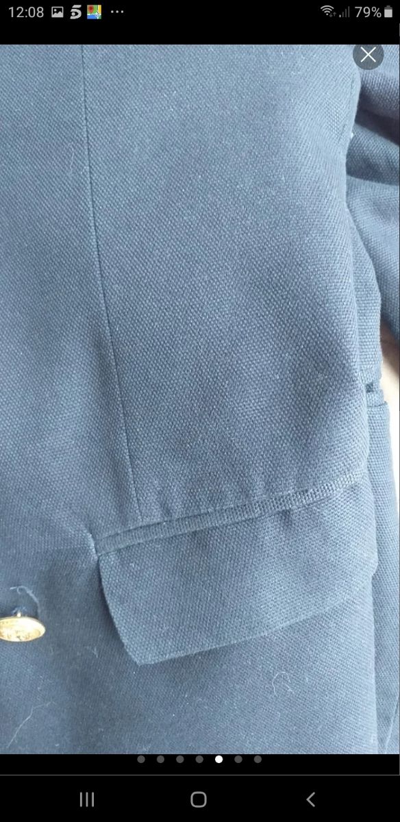 AMERICANA DE ASOS AZUL MARINO