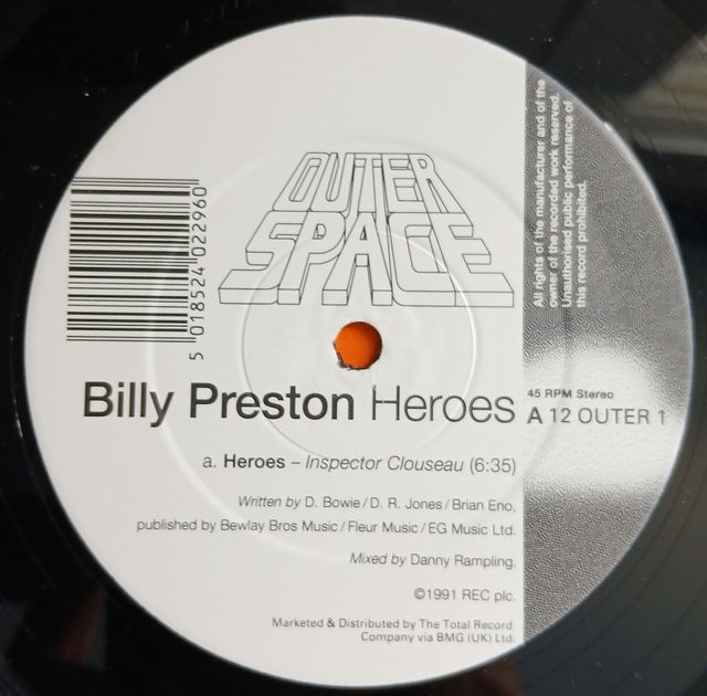 Discos de vinilo  - Billy Preston heroes