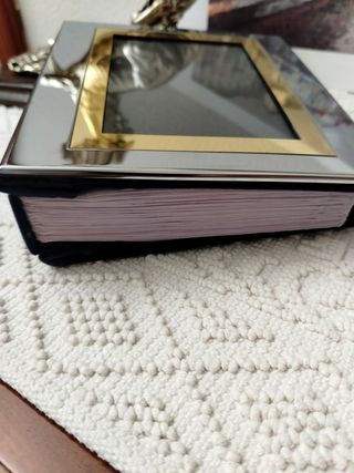 Portafoto a libro vintage