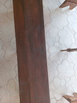 2 panche in legno 