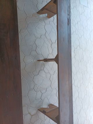 2 panche in legno 