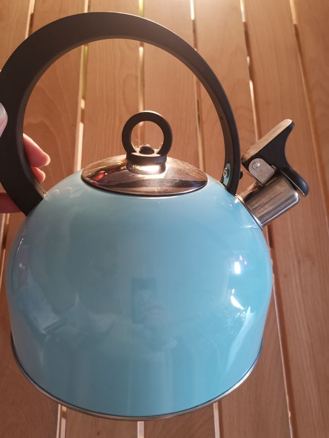 Bollitore in acciaio vintage