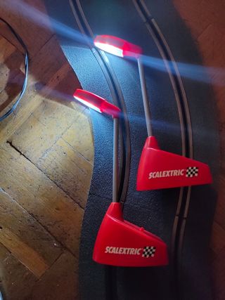 Semáforo y farolas Scalextric