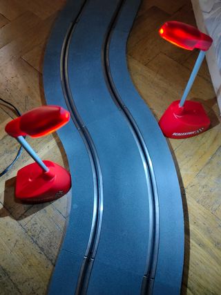 Semáforo y farolas Scalextric