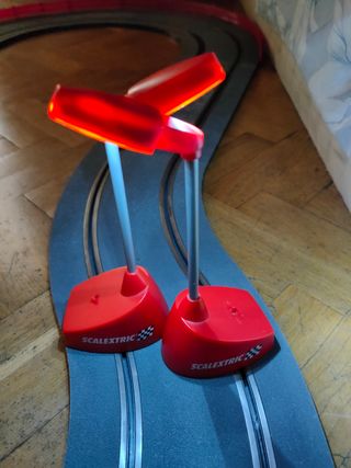 Semáforo y farolas Scalextric
