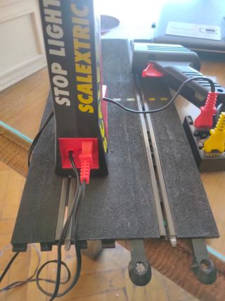 Semáforo y farolas Scalextric