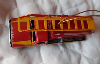 Juguete hojalata camión bomberos
