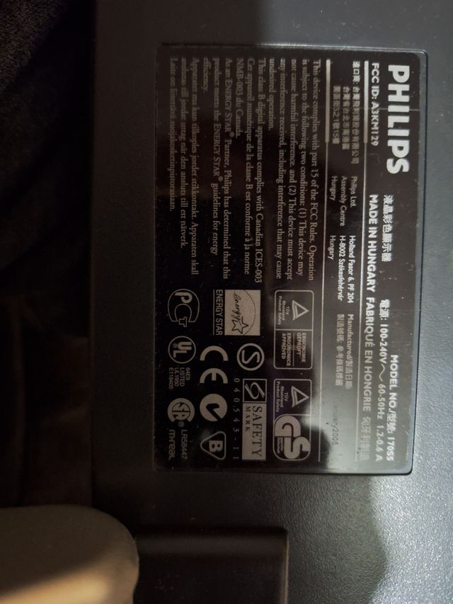 Monitor Philips 170S