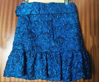 Conjunto top y minifalda fiesta Zara talla M,nuevo