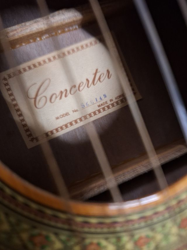 Chitarra classica Concerter con custodia