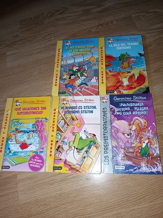 Pack libros Jerónimo Stilton
