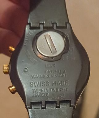 Swatch Swiss 22 Jewels nero