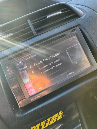 Pantalla pionner navegador