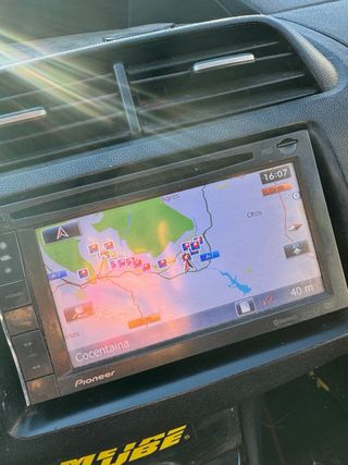 Pantalla pionner navegador