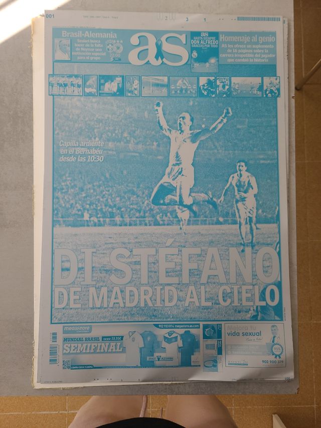 Plancha aluminio periódico AS 8/07/2014