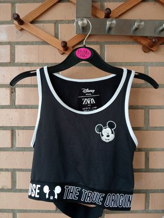 Zara Top Disney Fitness Niña