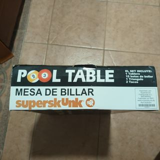 Tablero de billar