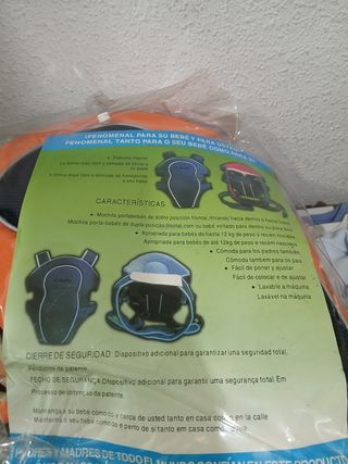 Mochila porta bebes