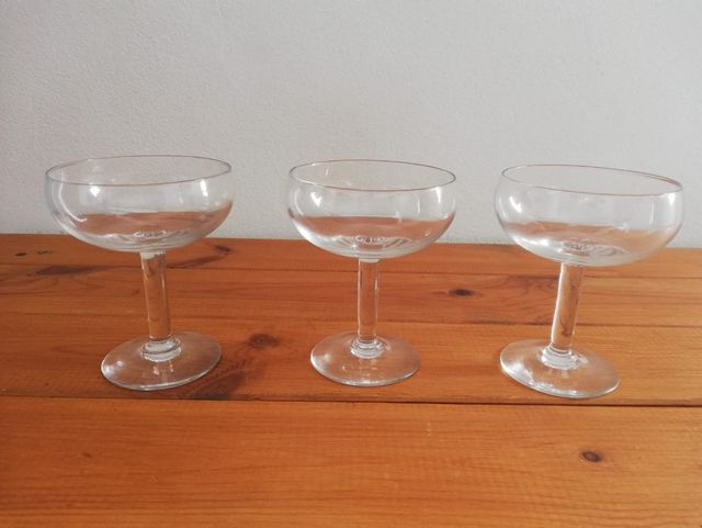 Vendo lote de 9 copas de Cava/Champagne Vintage
