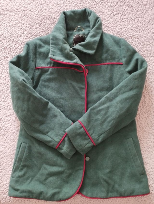 Abrigo skunkfunk talla L