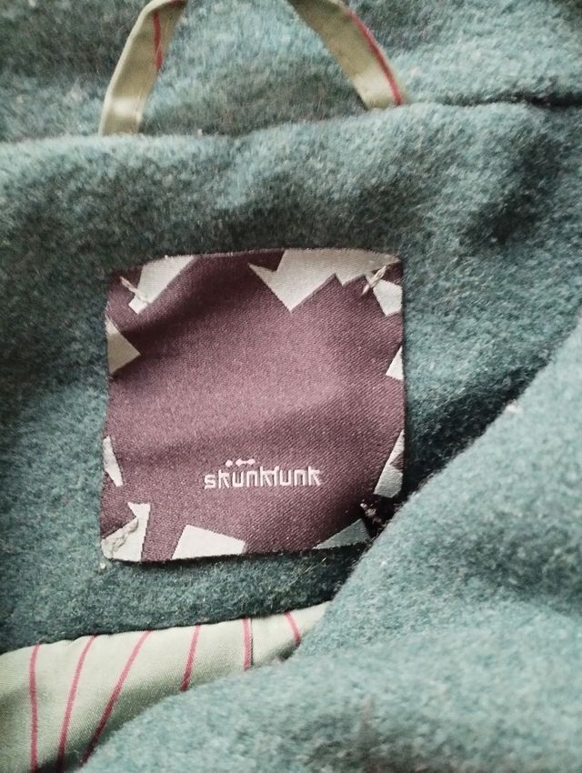 Abrigo skunkfunk talla L