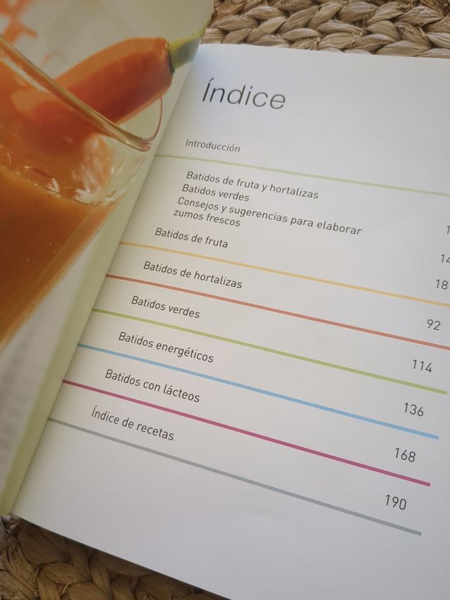Batidos y zumos energéticos